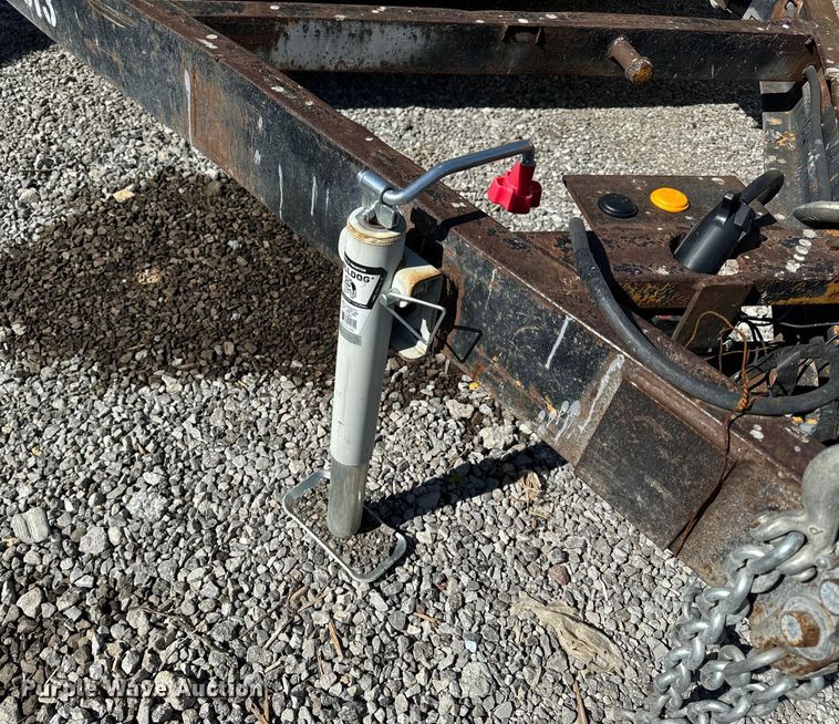 image for item DL4458 1986 Fleming Trailers T312 utility trailer