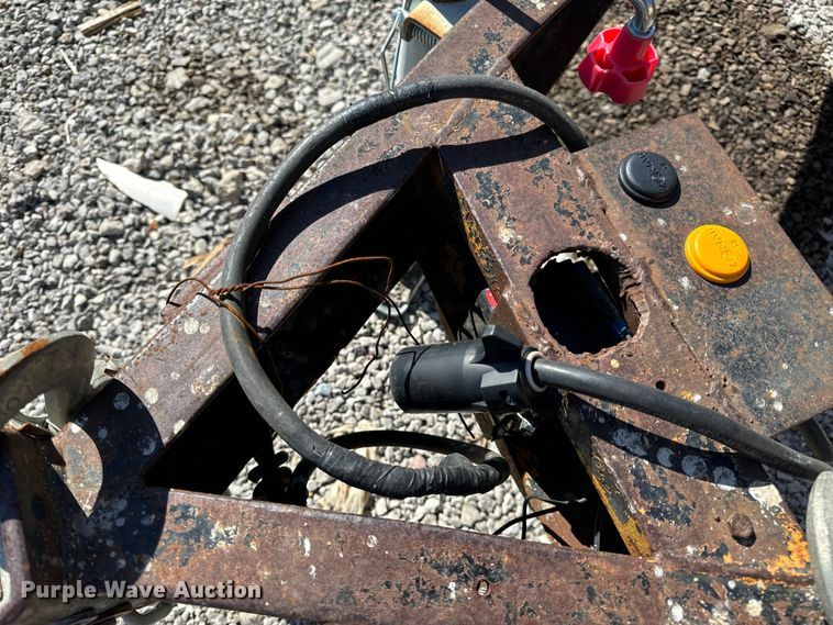 image for item DL4458 1986 Fleming Trailers T312 utility trailer