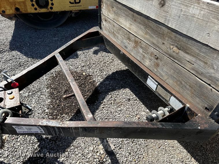 image for item DL4458 1986 Fleming Trailers T312 utility trailer