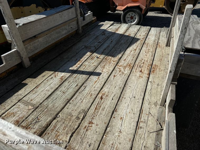 image for item DL4458 1986 Fleming Trailers T312 utility trailer