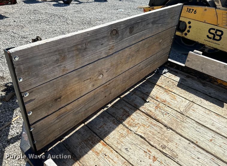 image for item DL4458 1986 Fleming Trailers T312 utility trailer