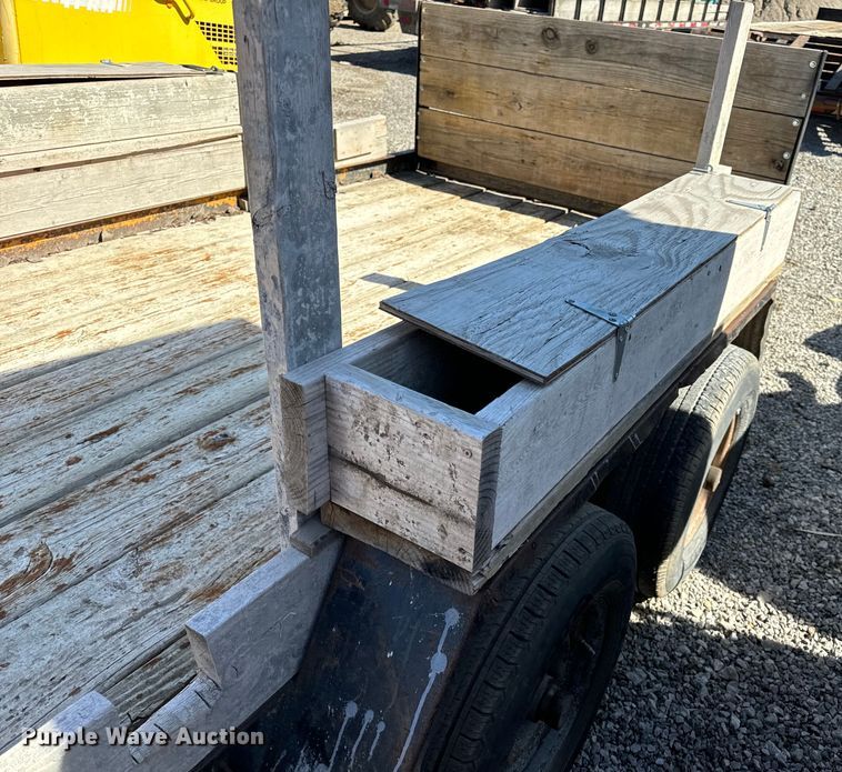 image for item DL4458 1986 Fleming Trailers T312 utility trailer