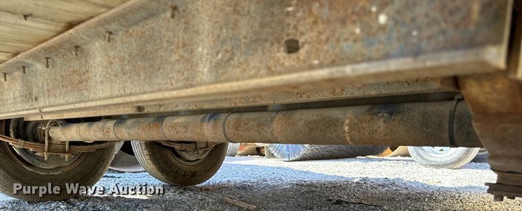 image for item DL4458 1986 Fleming Trailers T312 utility trailer