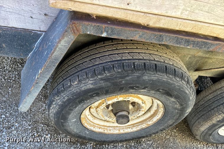 image for item DL4458 1986 Fleming Trailers T312 utility trailer