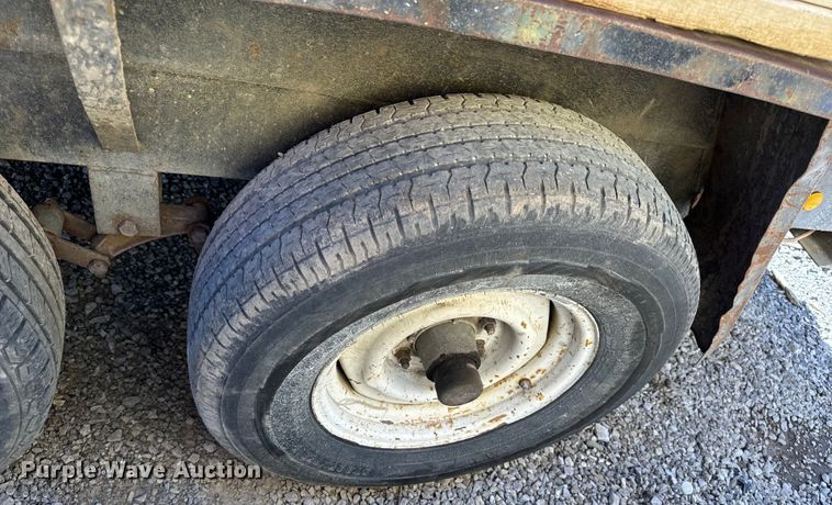 image for item DL4458 1986 Fleming Trailers T312 utility trailer