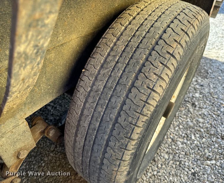 image for item DL4458 1986 Fleming Trailers T312 utility trailer