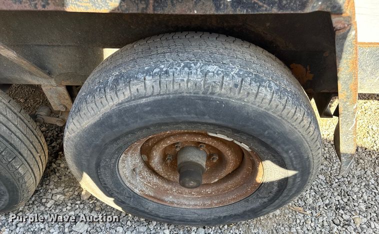 image for item DL4458 1986 Fleming Trailers T312 utility trailer