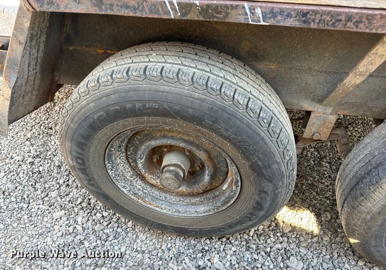 image for item DL4458 1986 Fleming Trailers T312 utility trailer