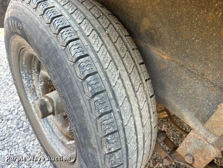 image for item DL4458 1986 Fleming Trailers T312 utility trailer