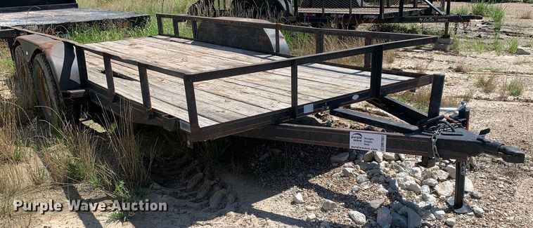 image for item DM7887 2013 Bestbilt utility trailer