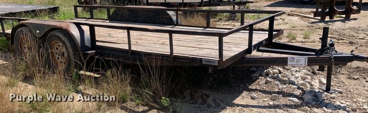 image for item DM7887 2013 Bestbilt utility trailer