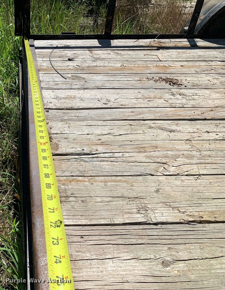 image for item DM7887 2013 Bestbilt utility trailer