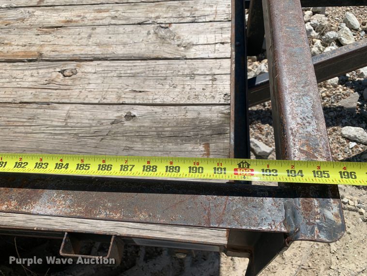 image for item DM7887 2013 Bestbilt utility trailer