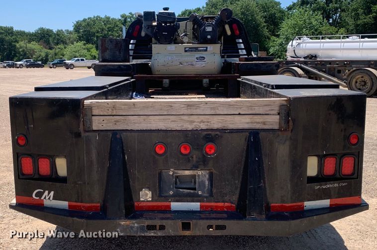 image for item DM7892 2012 Dodge Ram 5500HD Crew Cab flatbed truck