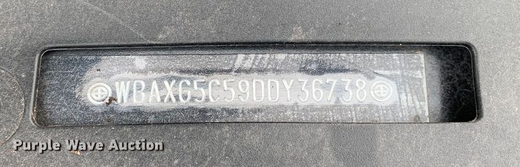 image for item DM7896 2013 BMW 528 I 