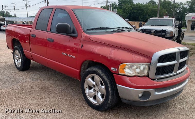 image for item DM7898 2004 Dodge Ram 1500 Quad Cab pickup truck