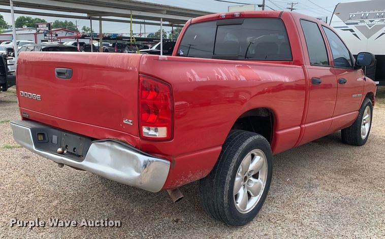 image for item DM7898 2004 Dodge Ram 1500 Quad Cab pickup truck