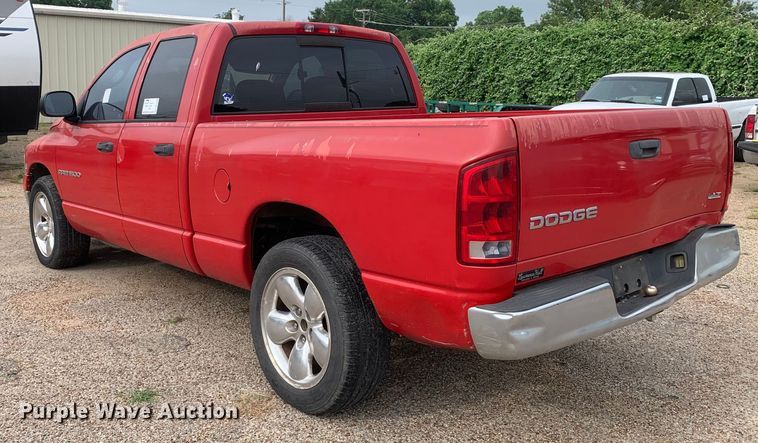 image for item DM7898 2004 Dodge Ram 1500 Quad Cab pickup truck