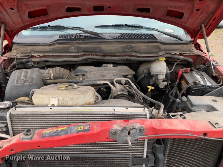 image for item DM7898 2004 Dodge Ram 1500 Quad Cab pickup truck