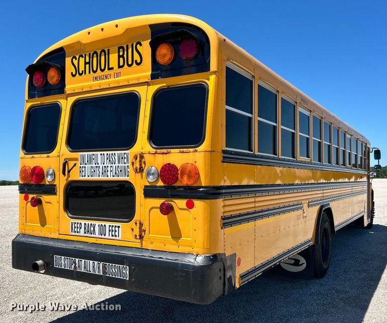 image for item DO6514 2016 Bluebird Vision school bus