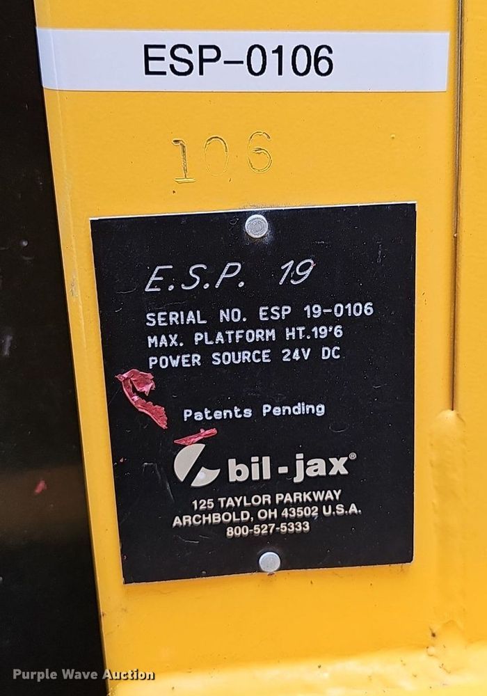 image for item DP0942 (5) Biljax ESP 19 vertical lifts