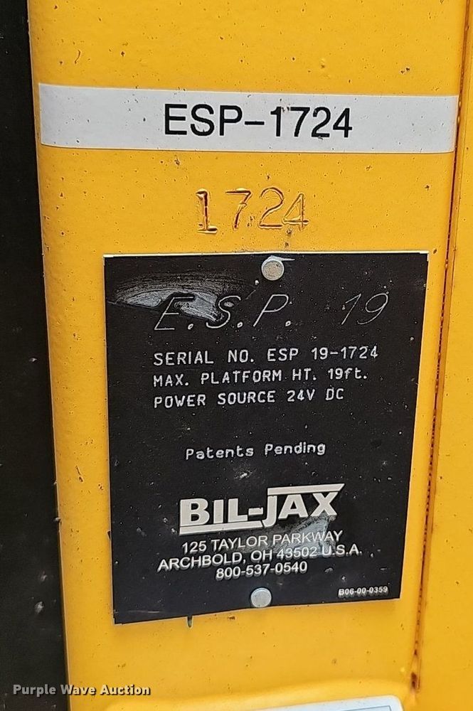 image for item DP0942 (5) Biljax ESP 19 vertical lifts