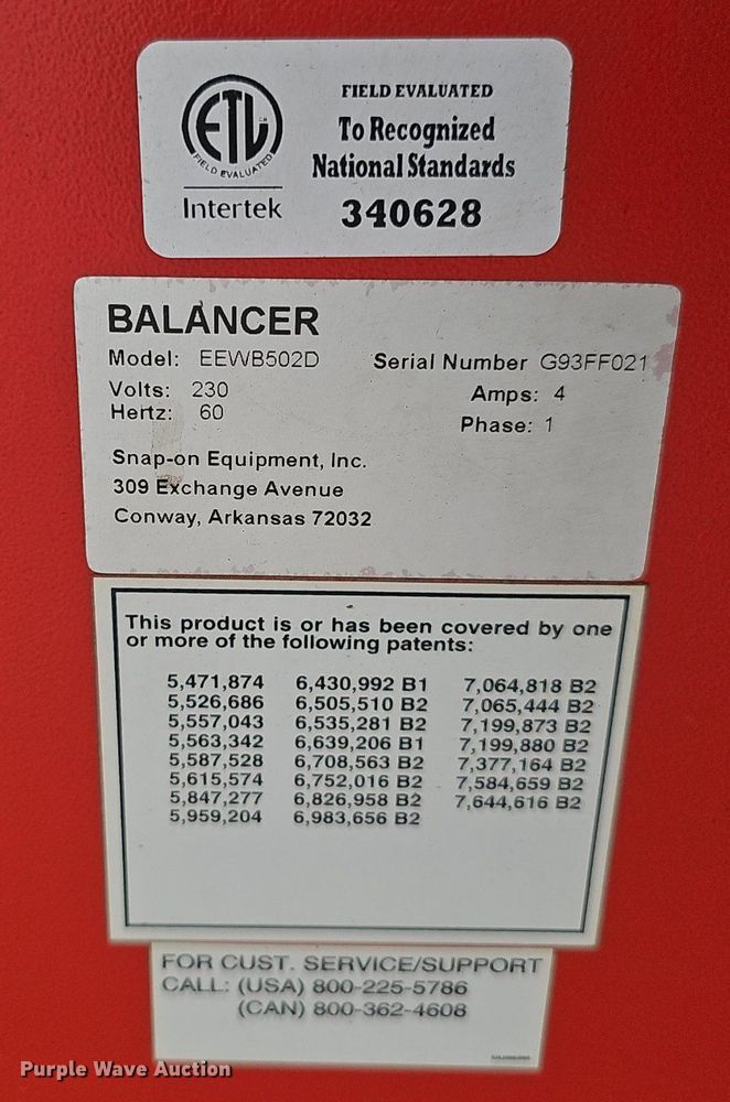 image for item DP0943 (5) tire machines