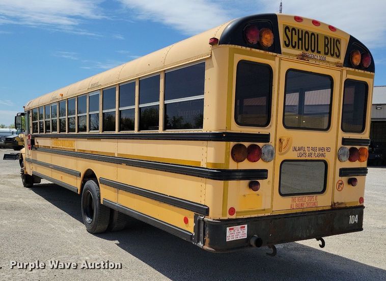 image for item DP1400 2007 International CE200 school bus