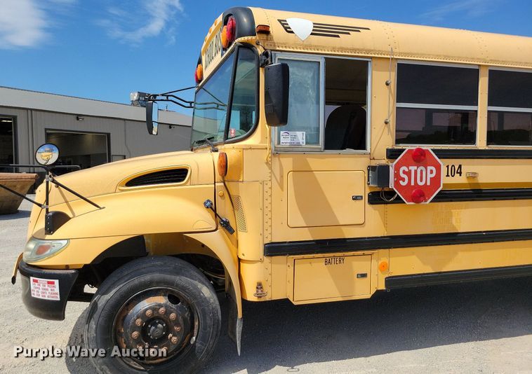 image for item DP1400 2007 International CE200 school bus