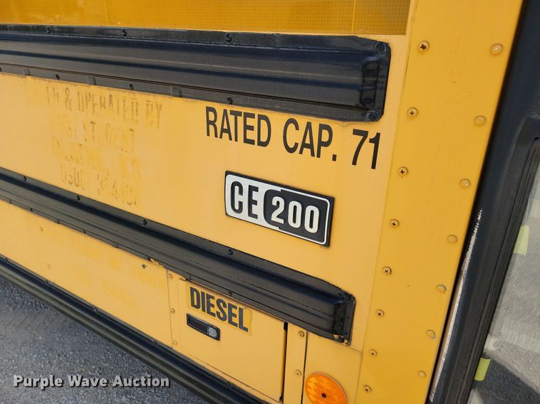 image for item DP1400 2007 International CE200 school bus