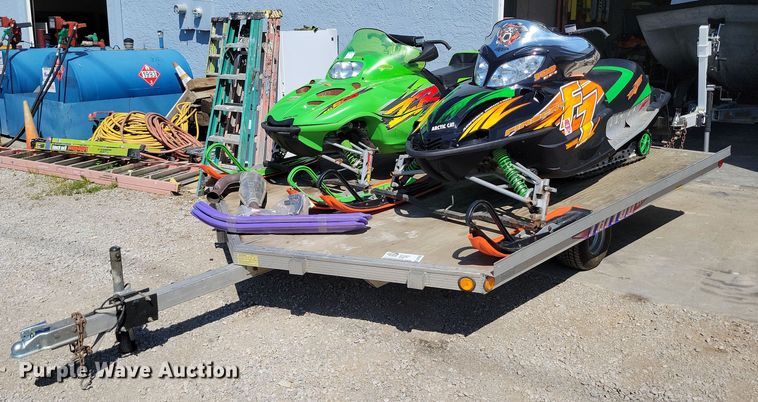 image for item DP1422 (2) Arctic Cat snowmobiles
