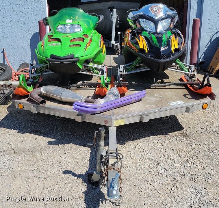 image for item DP1422 (2) Arctic Cat snowmobiles