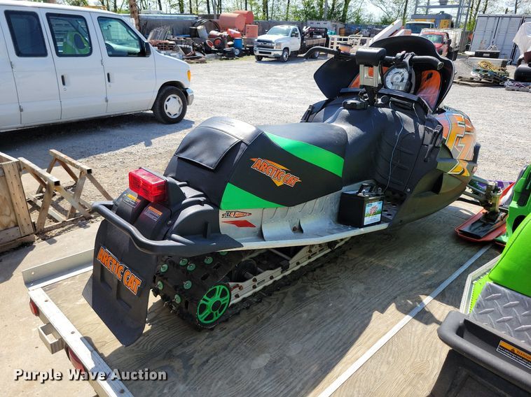 image for item DP1422 (2) Arctic Cat snowmobiles