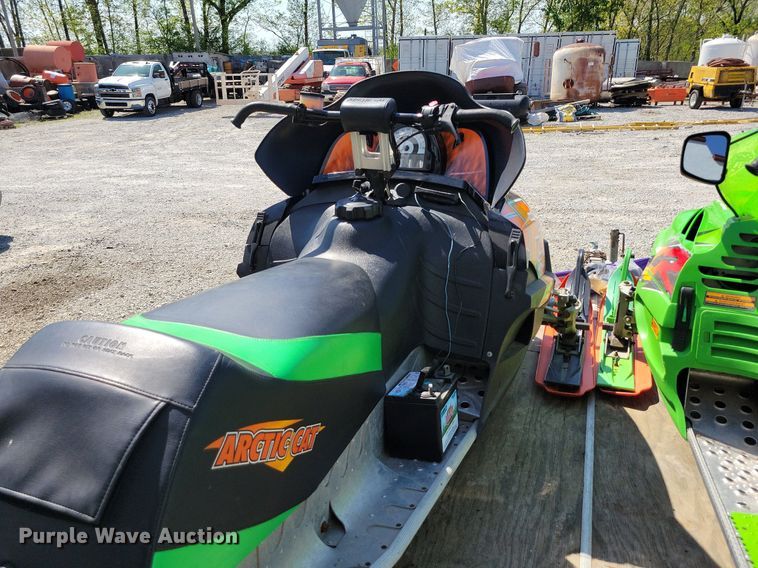 image for item DP1422 (2) Arctic Cat snowmobiles