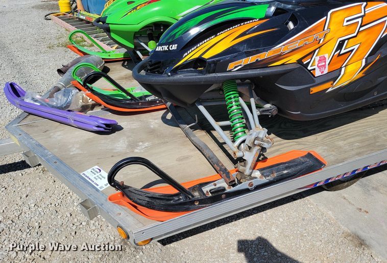 image for item DP1422 (2) Arctic Cat snowmobiles