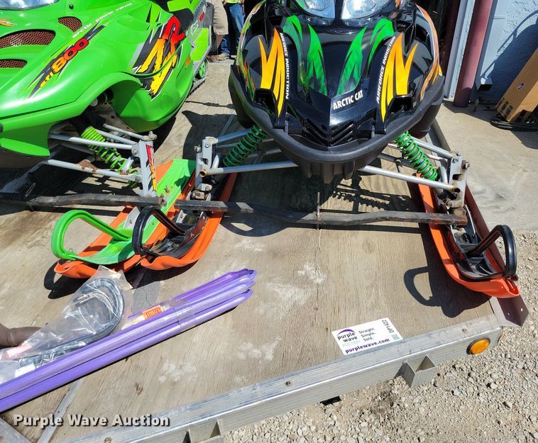 image for item DP1422 (2) Arctic Cat snowmobiles