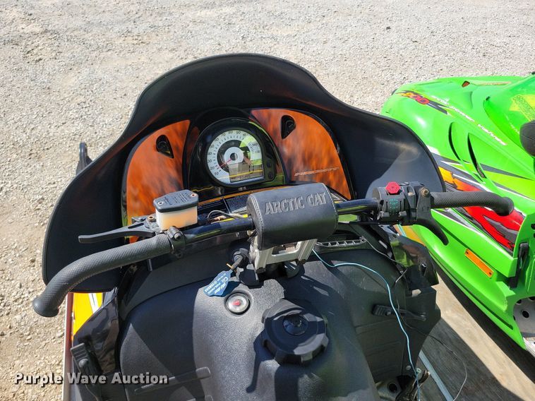 image for item DP1422 (2) Arctic Cat snowmobiles