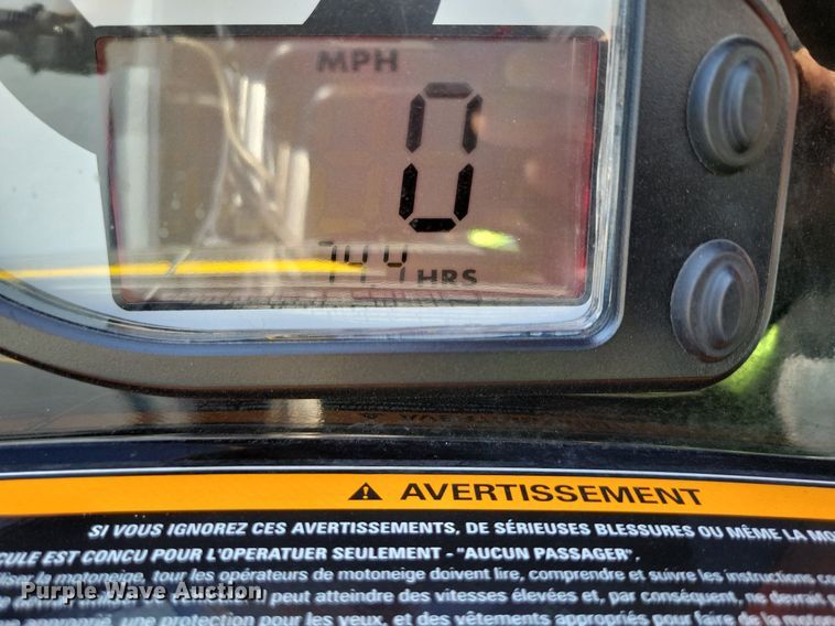 image for item DP1422 (2) Arctic Cat snowmobiles