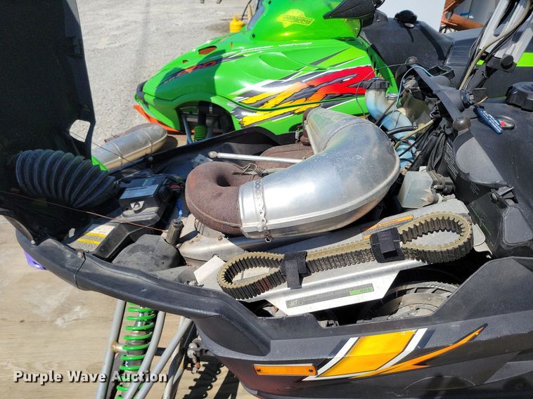 image for item DP1422 (2) Arctic Cat snowmobiles