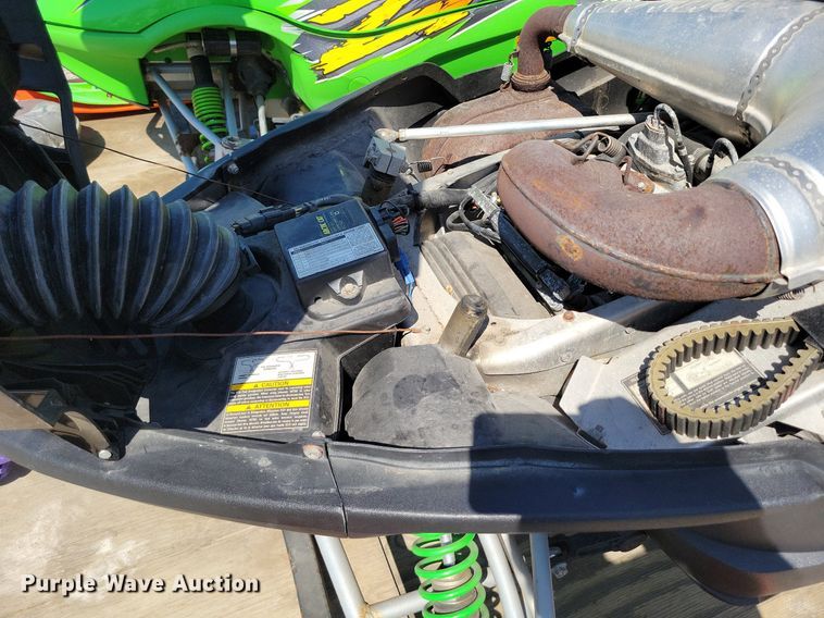 image for item DP1422 (2) Arctic Cat snowmobiles