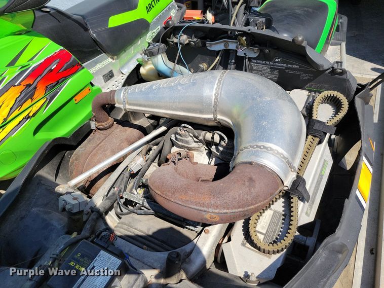 image for item DP1422 (2) Arctic Cat snowmobiles