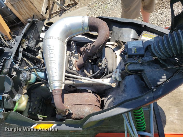 image for item DP1422 (2) Arctic Cat snowmobiles