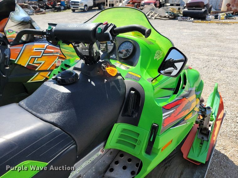 image for item DP1422 (2) Arctic Cat snowmobiles