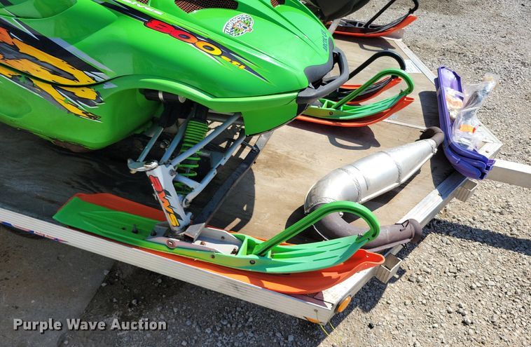 image for item DP1422 (2) Arctic Cat snowmobiles