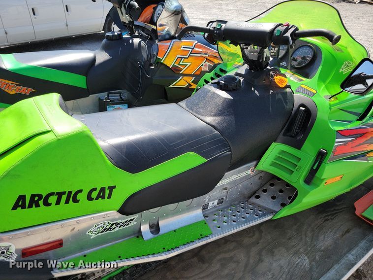 image for item DP1422 (2) Arctic Cat snowmobiles