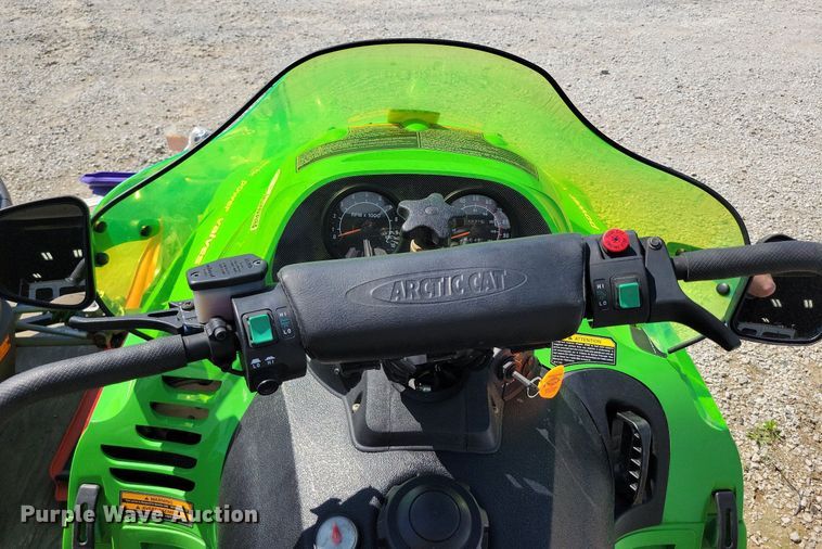 image for item DP1422 (2) Arctic Cat snowmobiles
