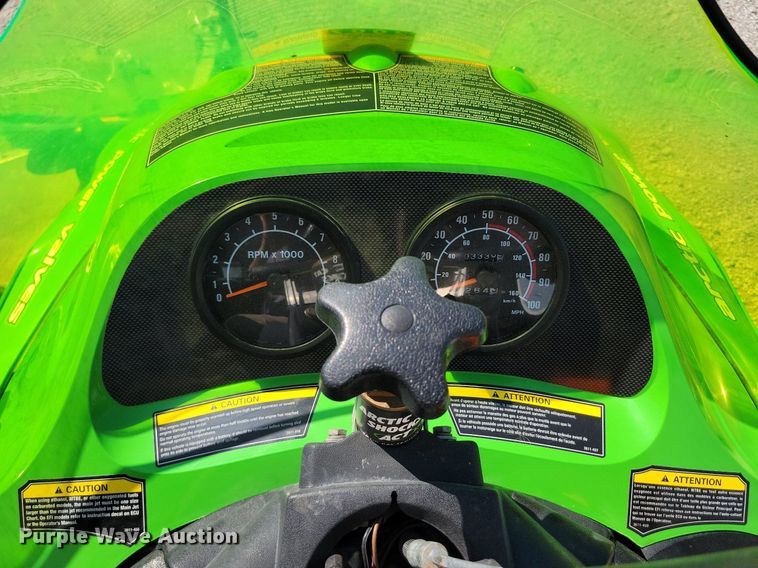 image for item DP1422 (2) Arctic Cat snowmobiles