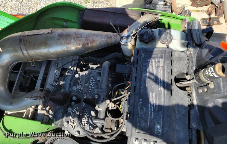 image for item DP1422 (2) Arctic Cat snowmobiles