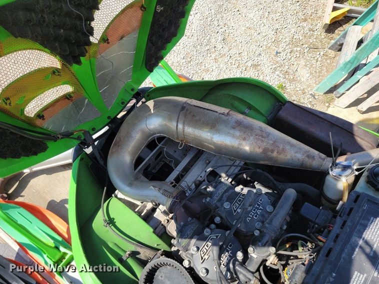 image for item DP1422 (2) Arctic Cat snowmobiles