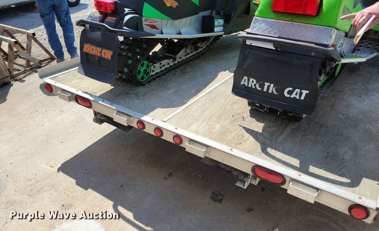 image for item DP1422 (2) Arctic Cat snowmobiles